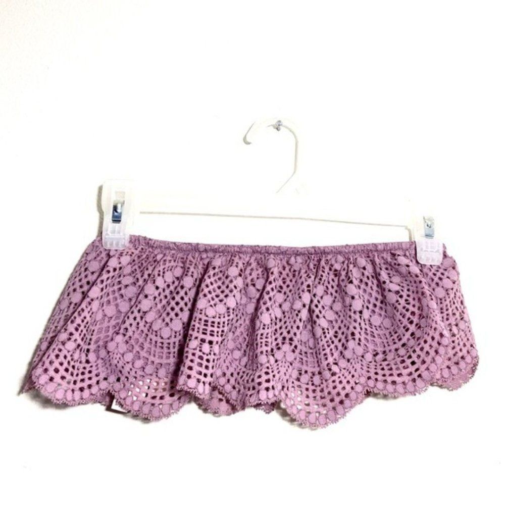NWT Victoria’s Secret Mauve Ruffle Strapless Bra